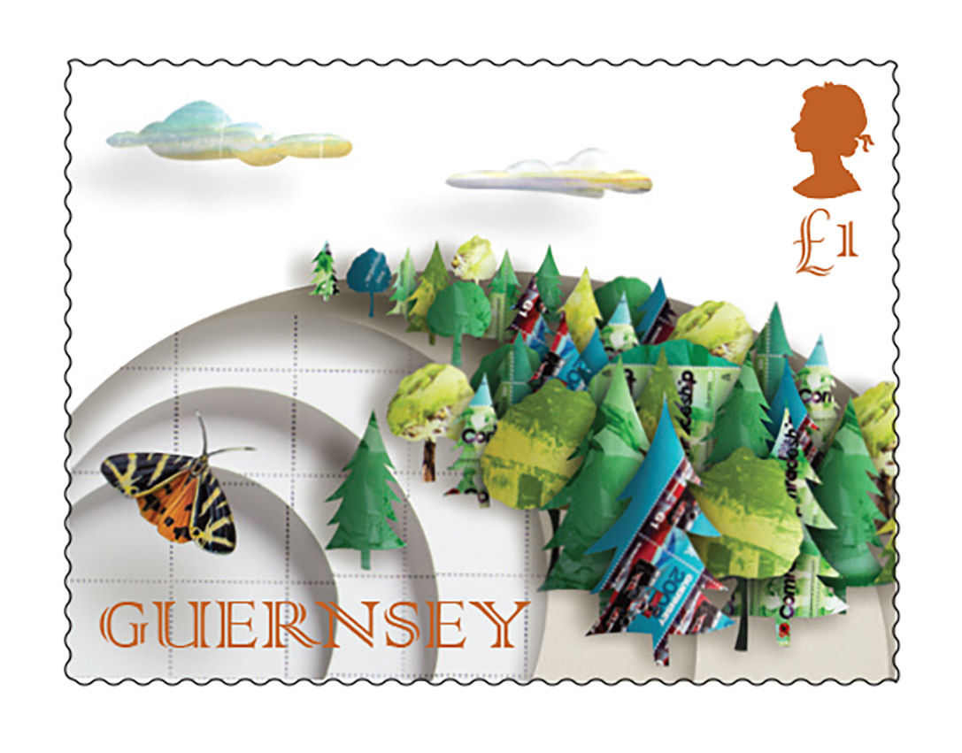 Heart of the Forest part 2 single stamp